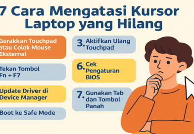 7 Cara Mengatasi Kursor Laptop yang Hilang