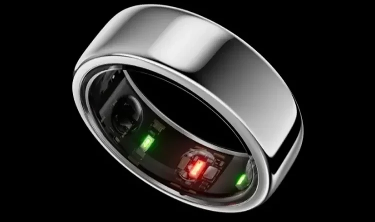 Smart Ring Seperti Whisper Ring / Circular Ring Memantau Kesehatan, Merekam Memo Suara